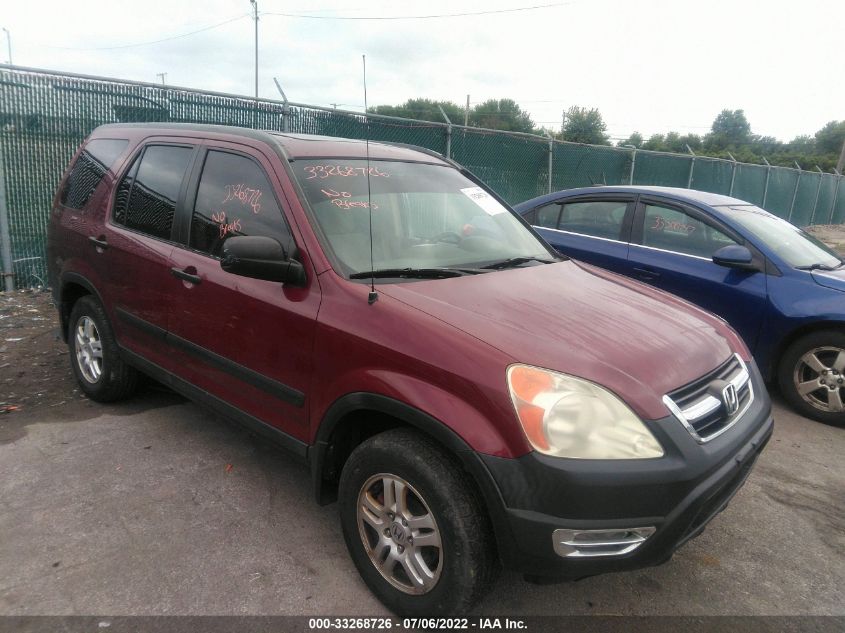 2003 Honda Cr-V Ex VIN: SHSRD78813U121116 Lot: 33268726