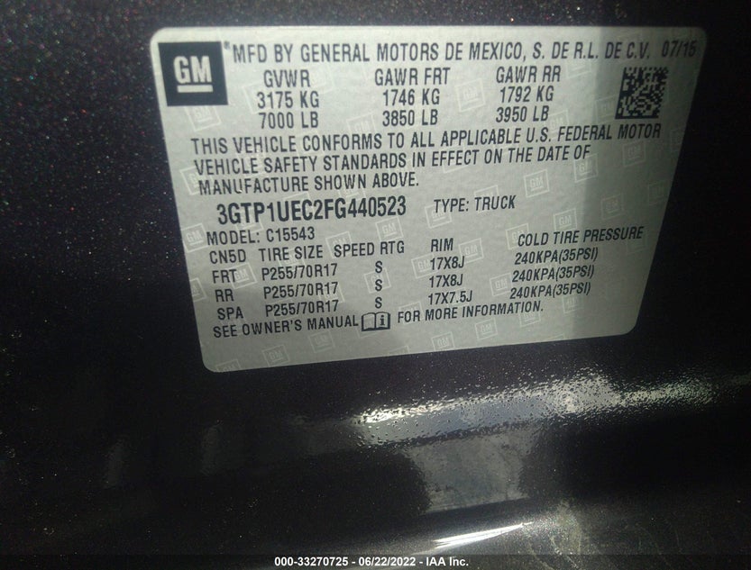 3GTP1UEC2FG440523