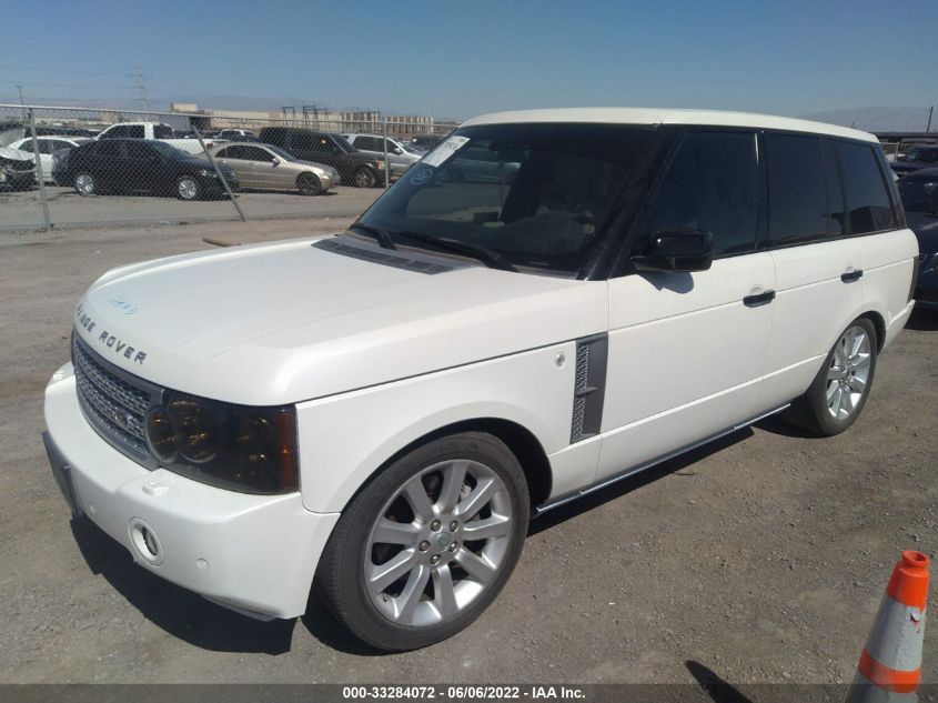 2008 Land Rover Range Rover Supercharged VIN: SALMF13438A269497 Lot: 33284072