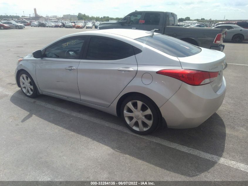 2013 Hyundai Elantra Limited VIN: 5NPDH4AE0DH330371 Lot: 33284135