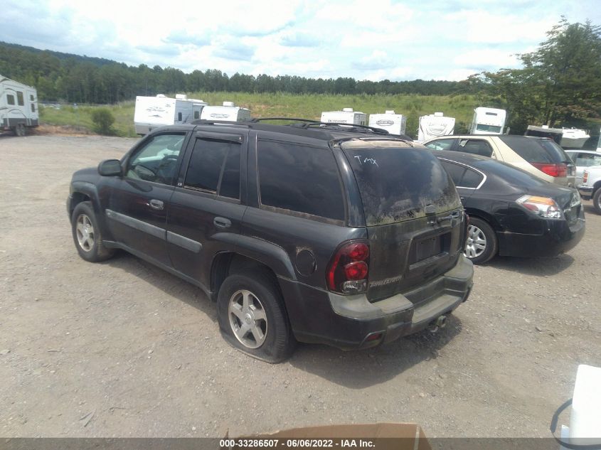 2004 Chevrolet Trailblazer Ls VIN: 1GNDT13S242439696 Lot: 33286507