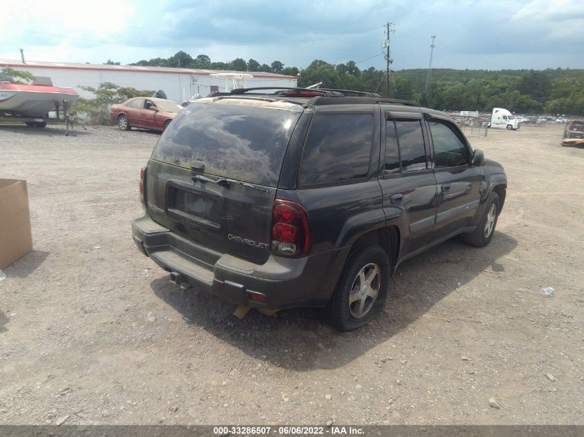 2004 Chevrolet Trailblazer Ls VIN: 1GNDT13S242439696 Lot: 33286507