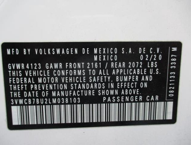 3VWCB7BU2LM038103