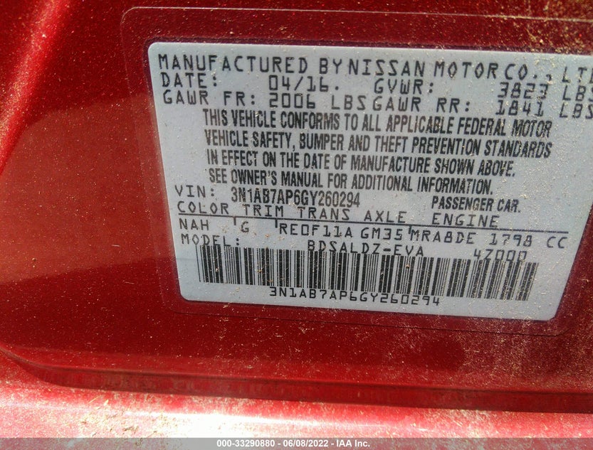 3N1AB7AP6GY260294