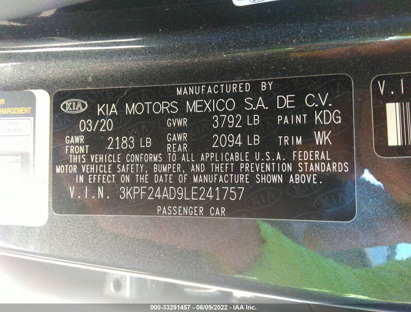 3KPF24AD9LE241757