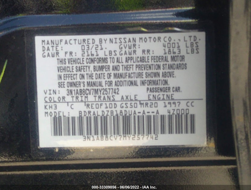 3N1AB8CV7MY257742