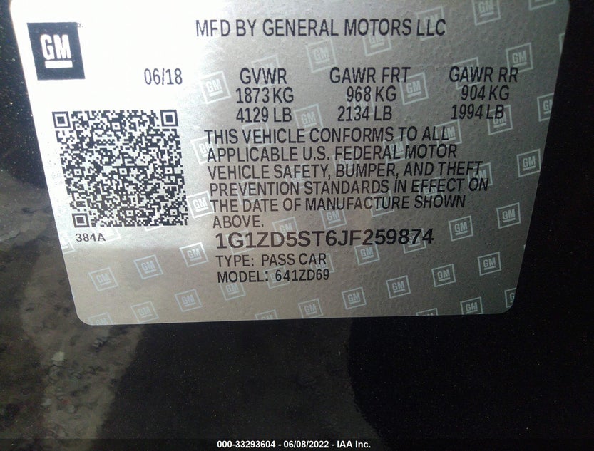 1G1ZD5ST6JF259874