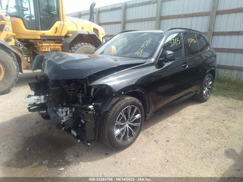 2022 BMW X5 xDrive40I VIN: 5UXCR6C07N9K80406 Lot: 33293765