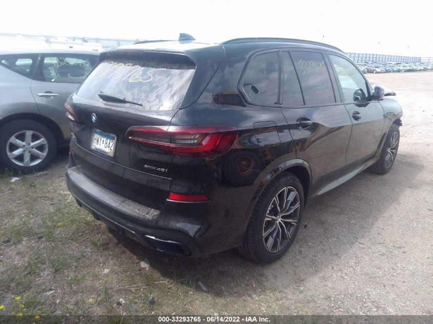 2022 BMW X5 xDrive40I VIN: 5UXCR6C07N9K80406 Lot: 33293765