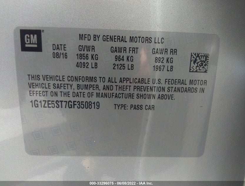 1G1ZE5ST7GF350819