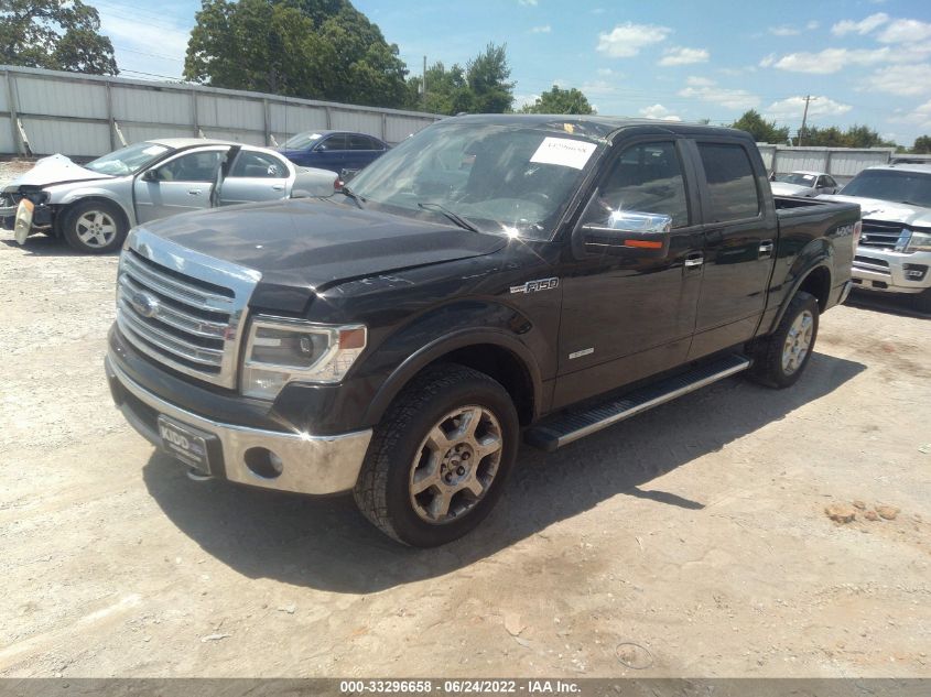 2014 Ford F-150 Lariat VIN: 1FTFW1ET3EFB94173 Lot: 33296658