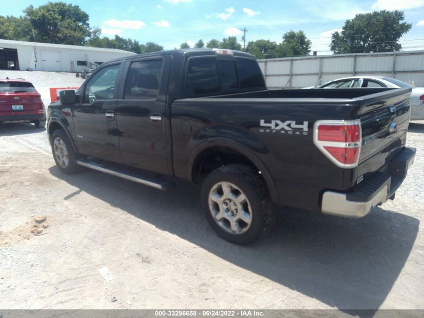 2014 Ford F-150 Lariat VIN: 1FTFW1ET3EFB94173 Lot: 33296658