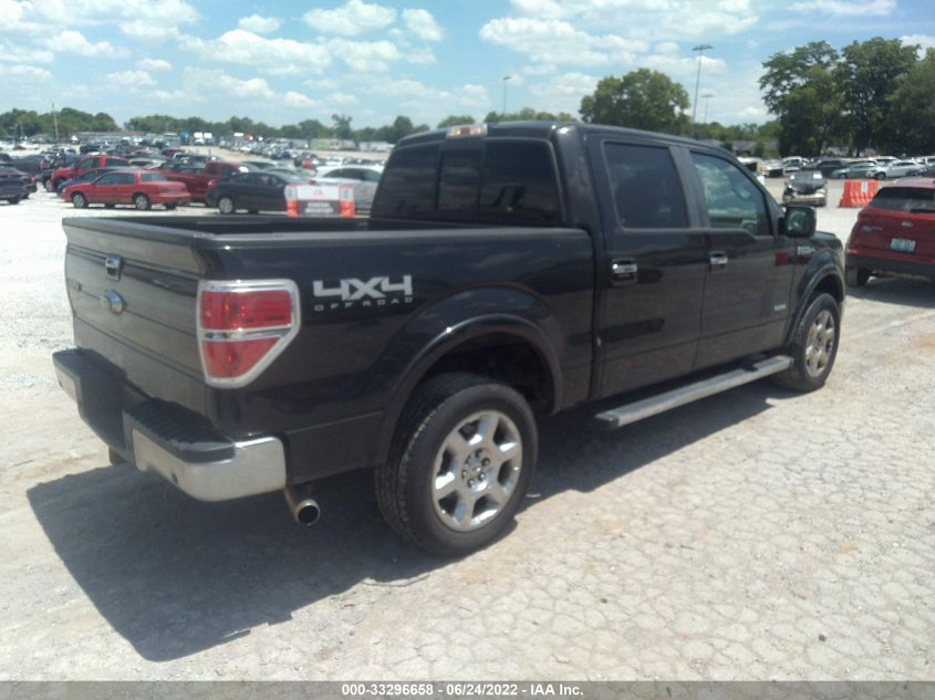 2014 Ford F-150 Lariat VIN: 1FTFW1ET3EFB94173 Lot: 33296658