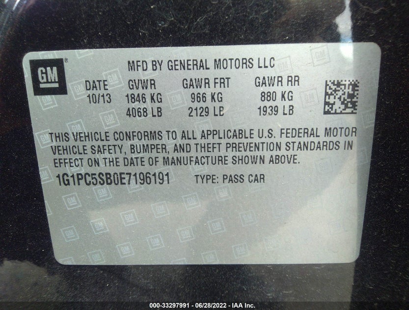 1G1PC5SB0E7196191