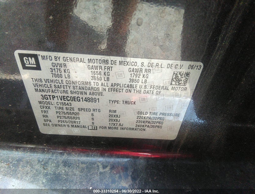 3GTP1VEC0EG148891