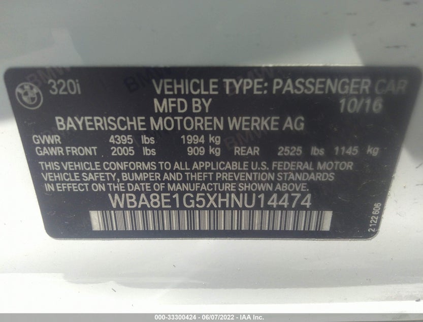 WBA8E1G5XHNU14474