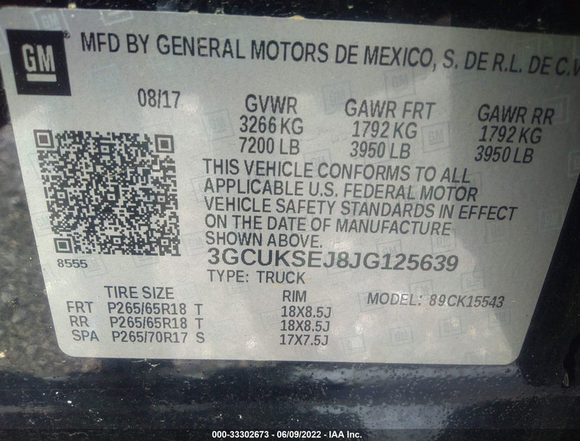 3GCUKSEJ8JG125639