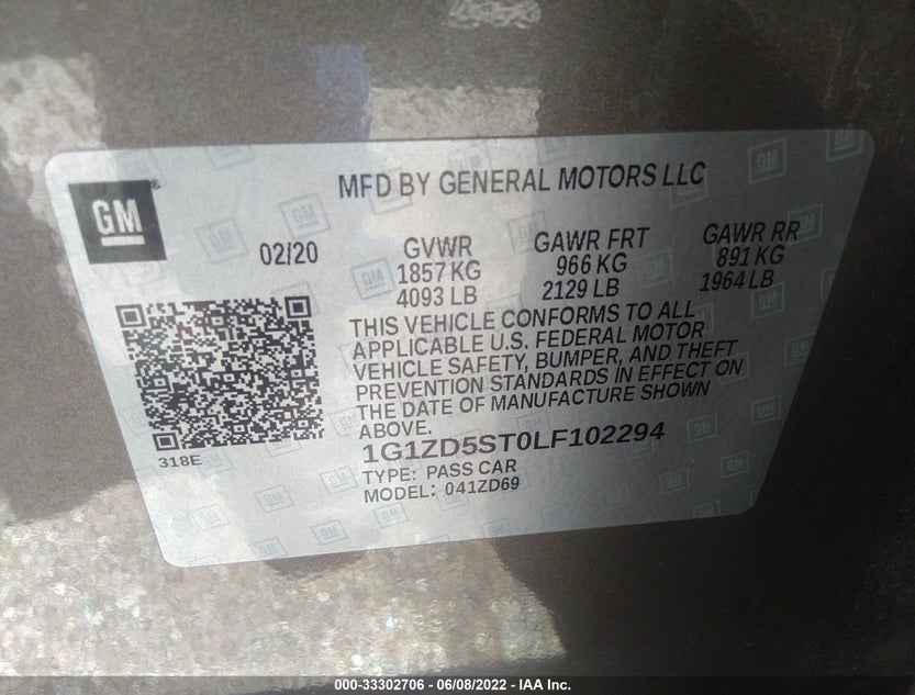 1G1ZD5ST0LF102294