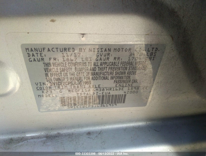 3N1CE2CP5JL361959