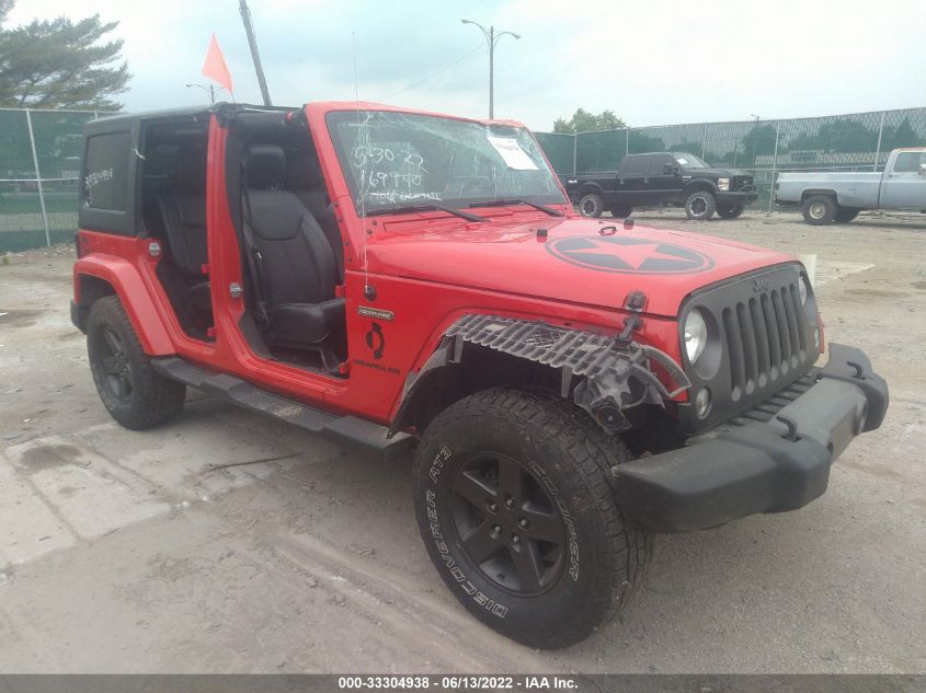 2016 Jeep Wrangler Unlimited Freedom VIN: 1C4BJWDG3GL171169 Lot: 33304938