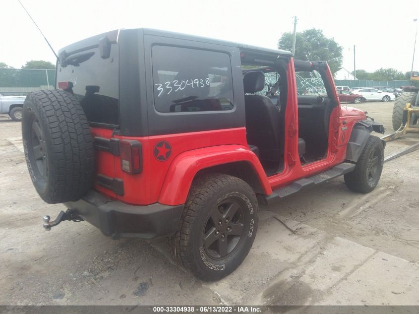 2016 Jeep Wrangler Unlimited Freedom VIN: 1C4BJWDG3GL171169 Lot: 33304938