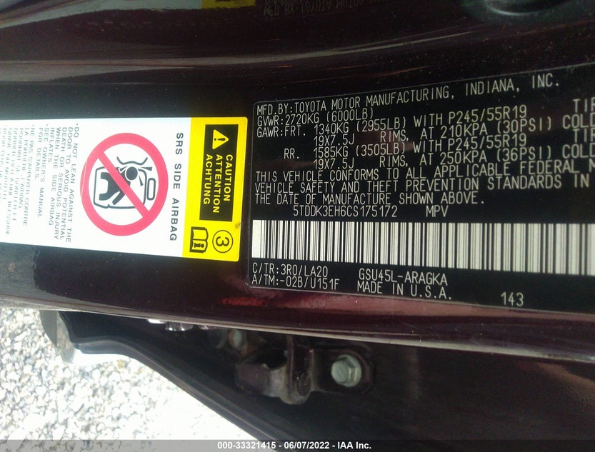 5TDDK3EH6CS175172