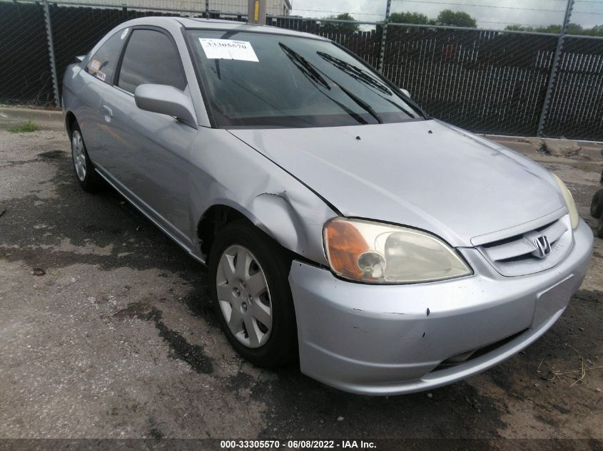 2001 Honda Civic Ex VIN: 1HGEM22951L103529 Lot: 33305570