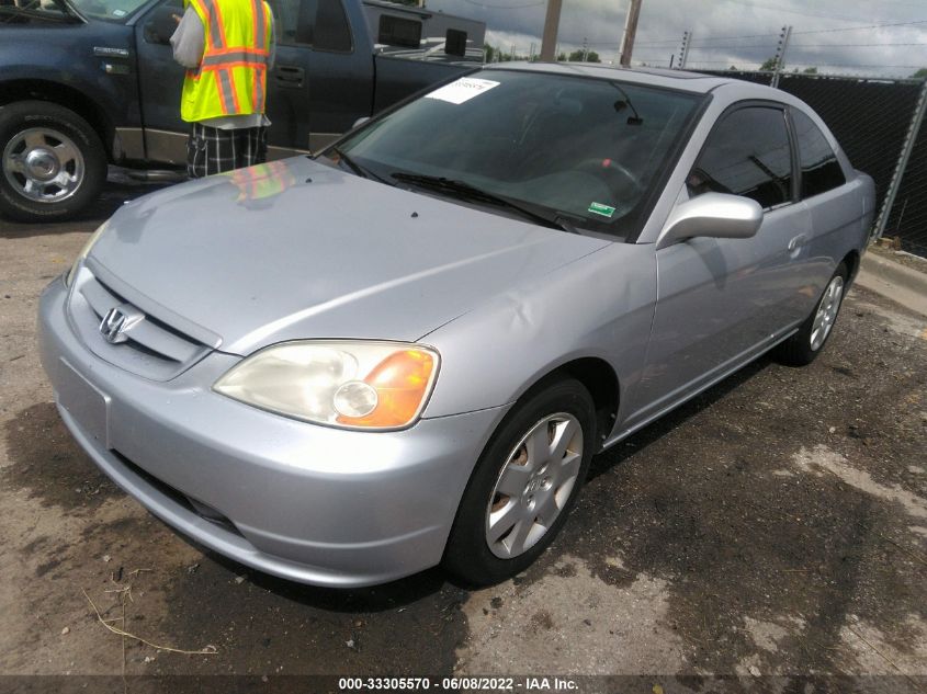 2001 Honda Civic Ex VIN: 1HGEM22951L103529 Lot: 33305570