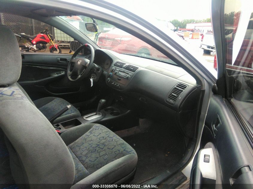 1HGEM22951L103529 2001 Honda Civic Ex