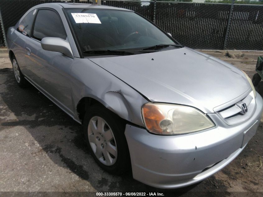 1HGEM22951L103529 2001 Honda Civic Ex