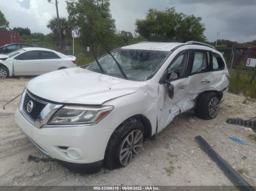 2014 Nissan Pathfinder Platinum/Sv/S/Sl VIN: 5N1AR2MM5EC674097 Lot: 33306319