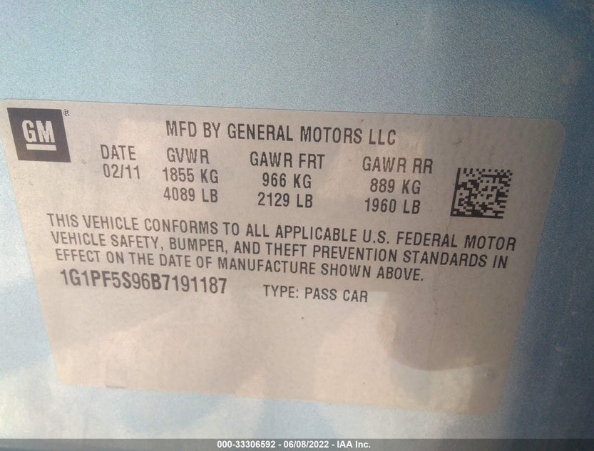 1G1PF5S96B7191187