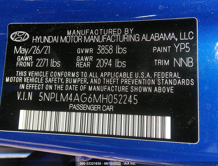 5NPLM4AG6MH052245