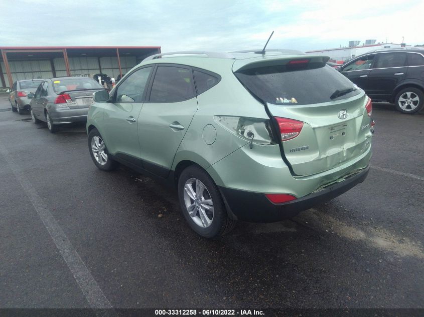 2012 Hyundai Tucson Gls VIN: KM8JUCAC3CU544908 Lot: 33312258