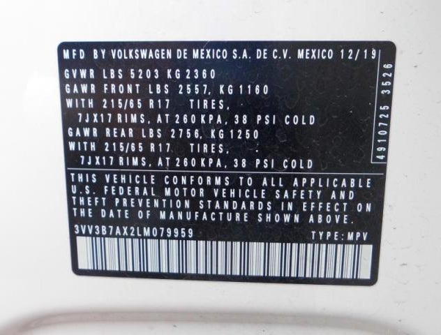 3VV3B7AX2LM079959