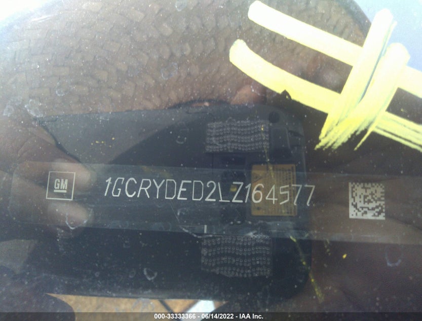 1GCRYDED2LZ164577