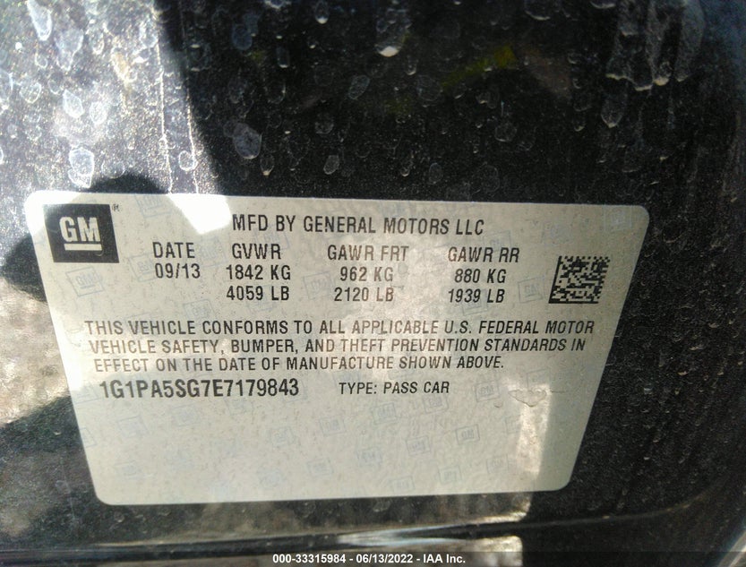 1G1PA5SG7E7179843