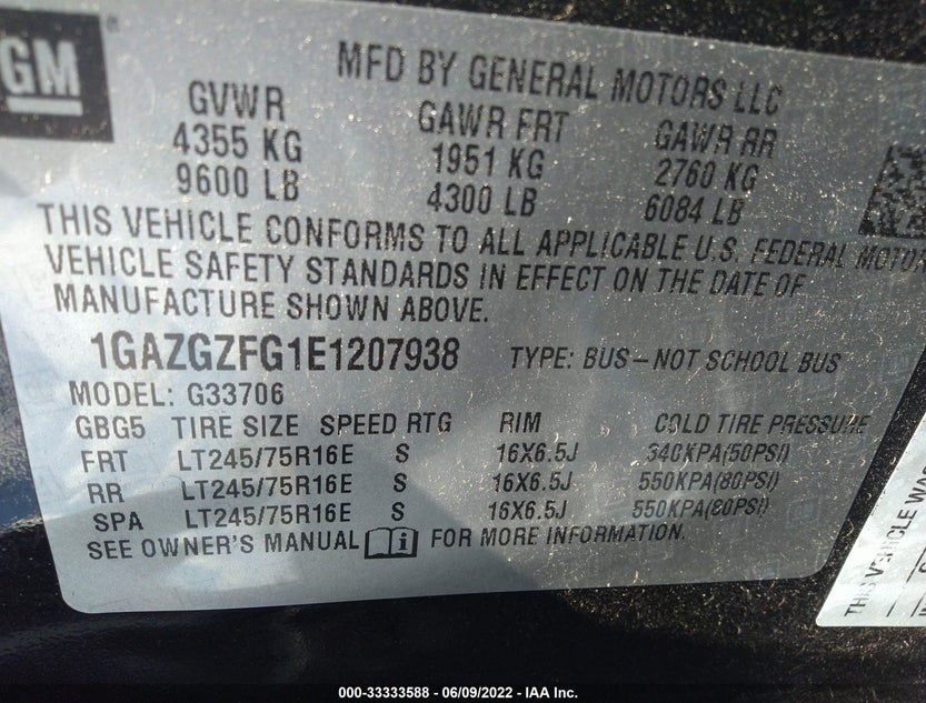 1GAZGZFG1E1207938
