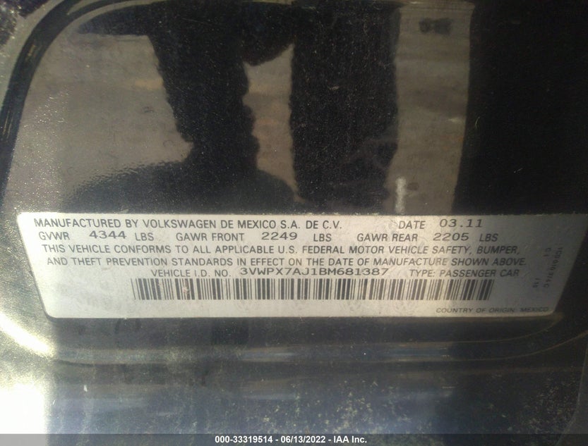 3VWPX7AJ1BM681387