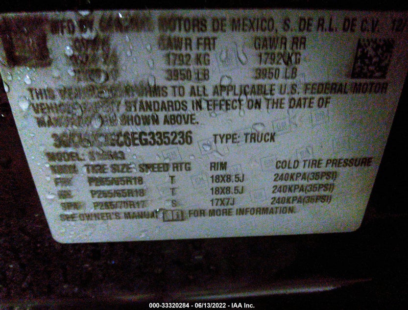 3GCUKREC6EG335236