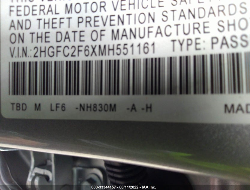 2HGFC2F6XMH551161