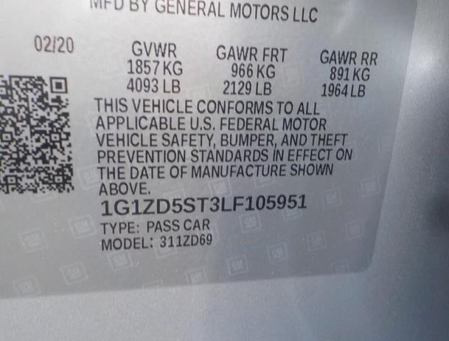 1G1ZD5ST3LF105951