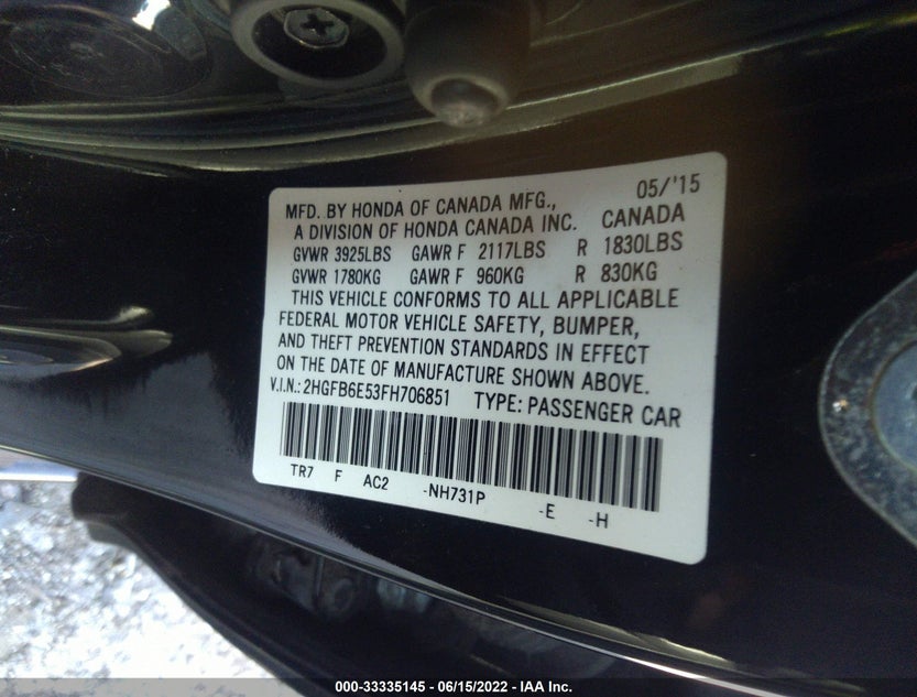 2HGFB6E53FH706851
