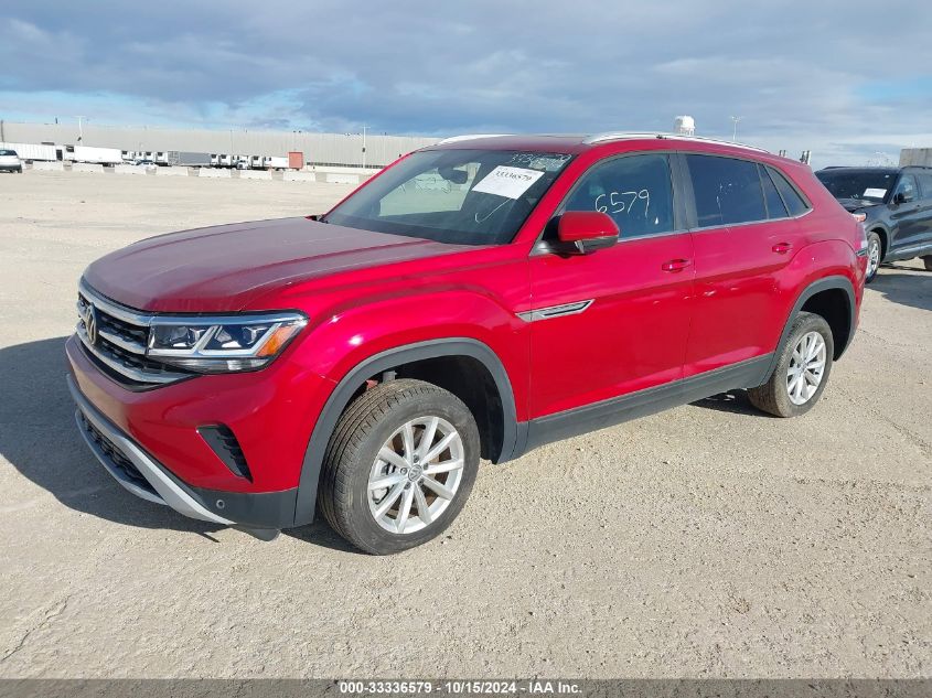 2021 Volkswagen Atlas Cross Sport 3.6L V6 Se W/Technology VIN: 1V2KE2CA1MC225086 Lot: 33336579