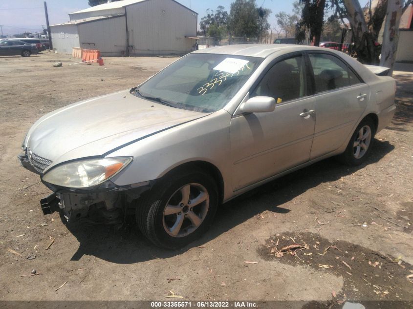 2002 Toyota Camry Le VIN: 4T1BE32K82U049934 Lot: 33355571