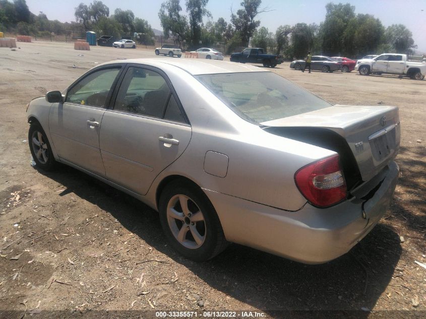 2002 Toyota Camry Le VIN: 4T1BE32K82U049934 Lot: 33355571