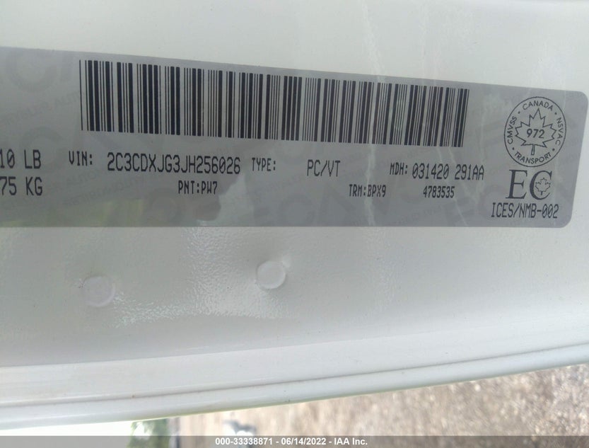 2C3CDXJG3JH256026