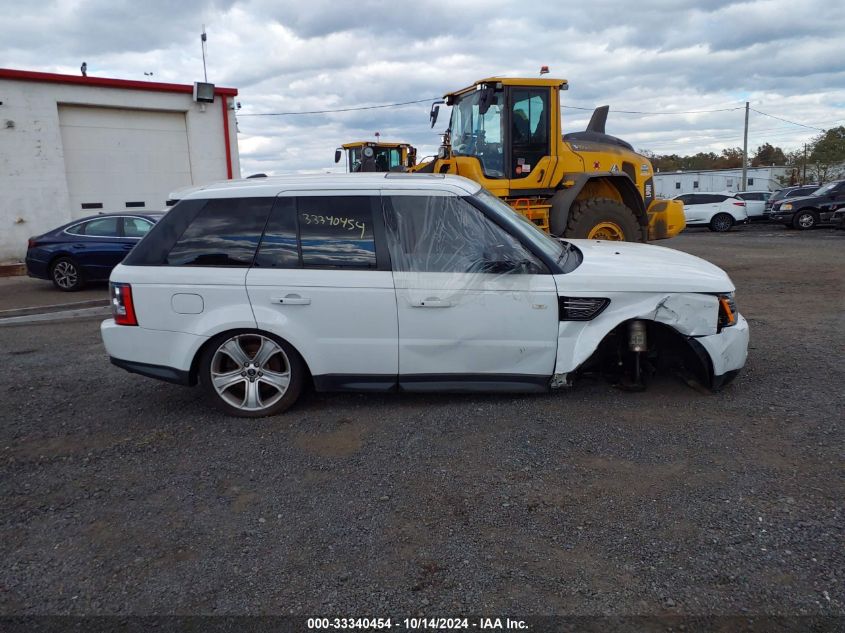 2013 Land Rover Range Rover Sport Hse VIN: SALSK2D45DA800443 Lot: 33340454