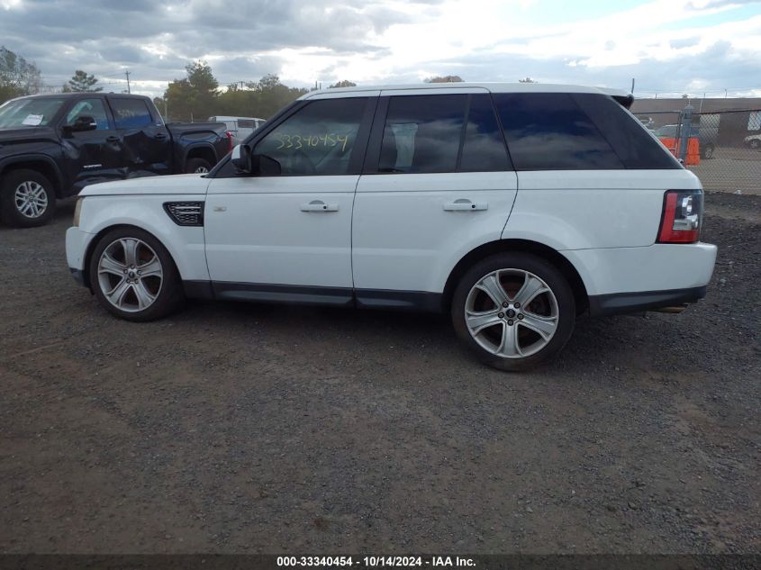 2013 Land Rover Range Rover Sport Hse VIN: SALSK2D45DA800443 Lot: 33340454