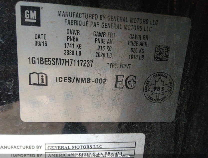 1G1BE5SM7H7117237